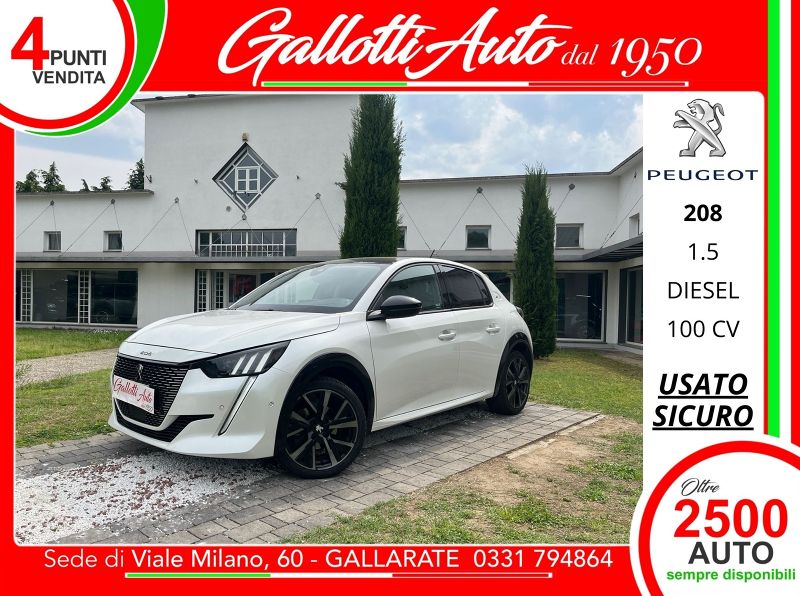 Peugeot 208 10/2022 Usato a Gallarate | Gallotti Auto