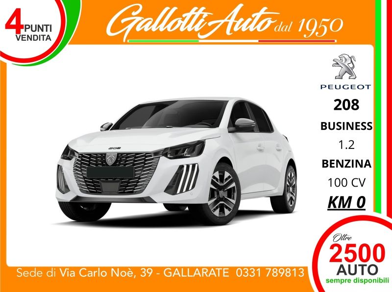 Peugeot 208 07/2026 Km0 a Gallarate | Gallotti Auto
