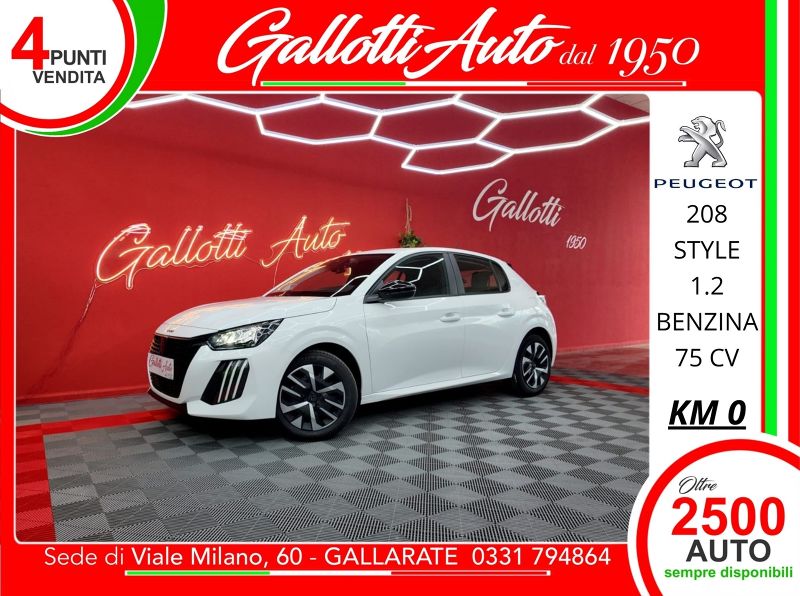 Peugeot 208 11/2024 Km0 a Gallarate | Gallotti Auto