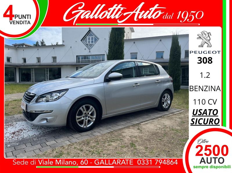 Peugeot 308 308 5p 1.2 puretech t (e-thp) Active s&s 110cv - Gallotti Auto
