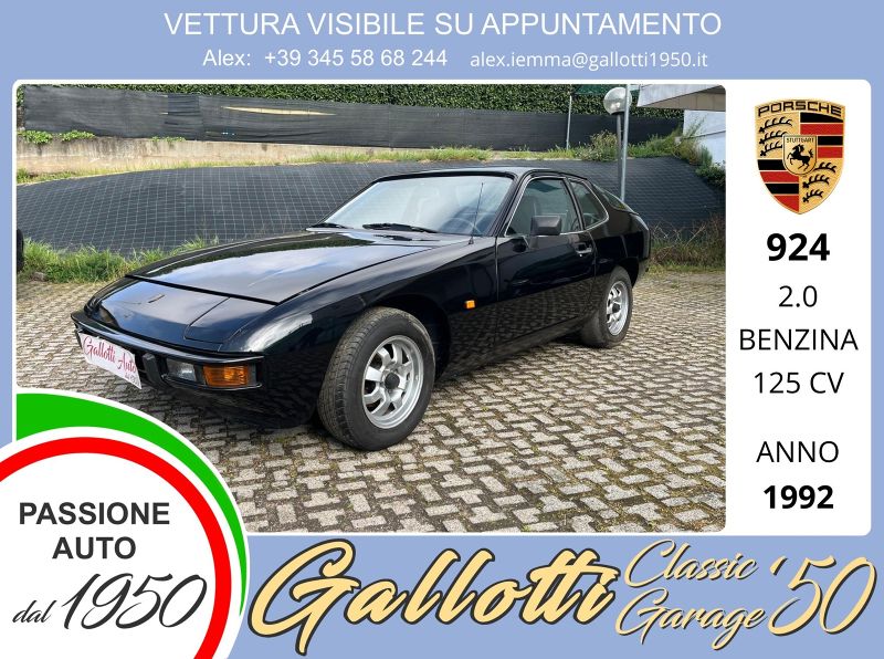 Porsche 924 2.0 benzina 125cv - Gallotti Auto