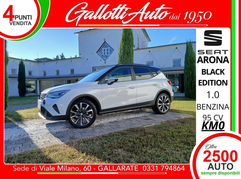 Seat Arona 1.0 ecotsi Black Edition 95cv  - Gallotti Auto