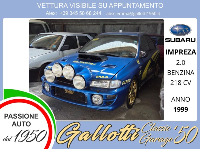SUBARU IMPREZA 2.0 benzina 218cv - Gallotti Auto