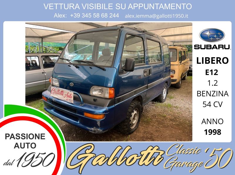 SUBARU LIBERO 06/1998 Usato a Gallarate | Gallotti Auto