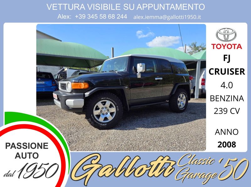 Toyota FJ CRUISER 4.0 benzina 239cv - Gallotti Auto