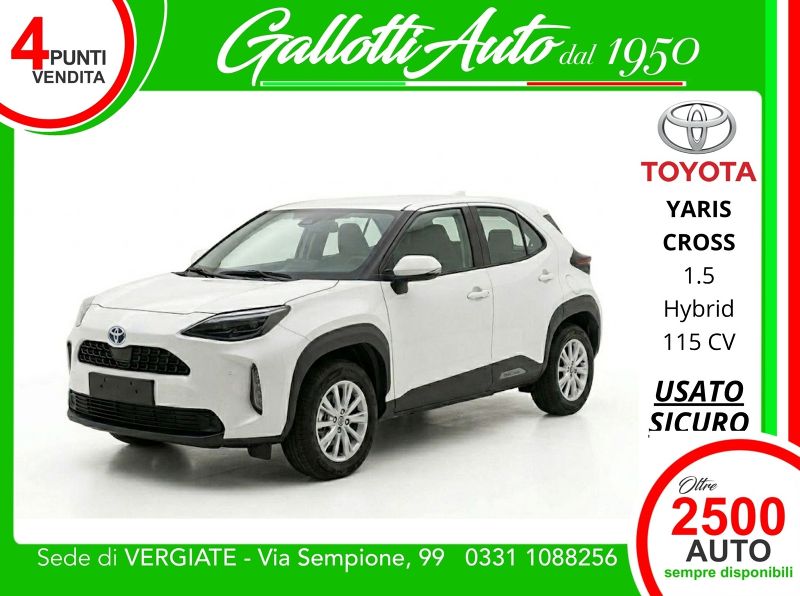 Toyota Yaris Cross 02/2025 Usato a Gallarate | Gallotti Auto