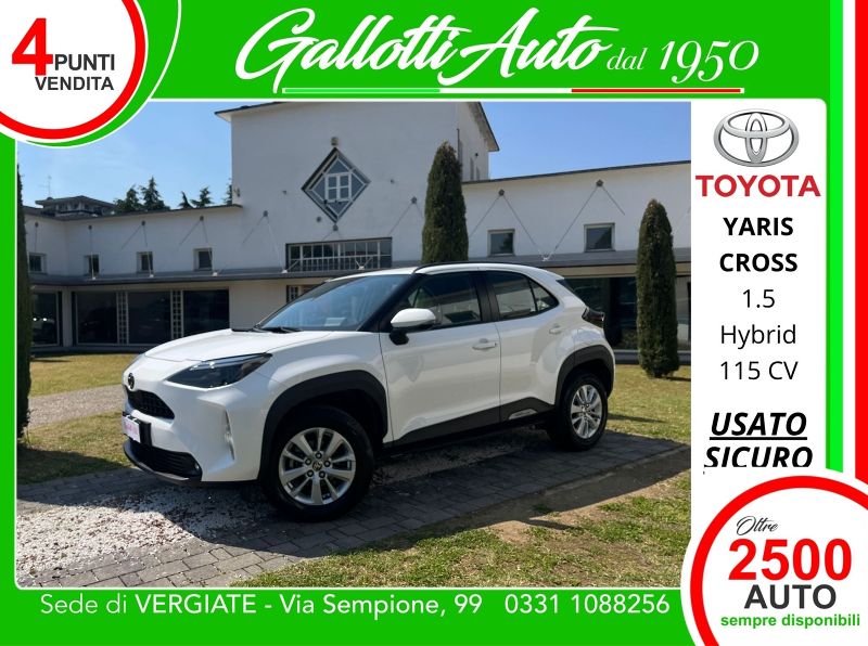 Toyota Yaris Cross 02/2025 Usato a Gallarate | Gallotti Auto