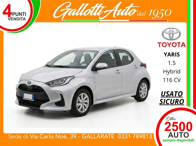Toyota Yaris 03/2024 Usato a Gallarate | Gallotti Auto