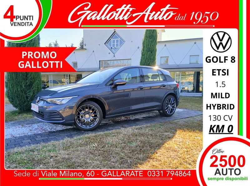 VOLKSWAGEN GOLF VIII Golf 1.5 etsi evo Life 130cv dsg - Gallotti Auto