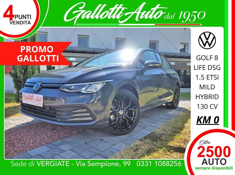 VOLKSWAGEN GOLF VIII Golf 1.5 etsi evo Life 130cv dsg - Gallotti Auto