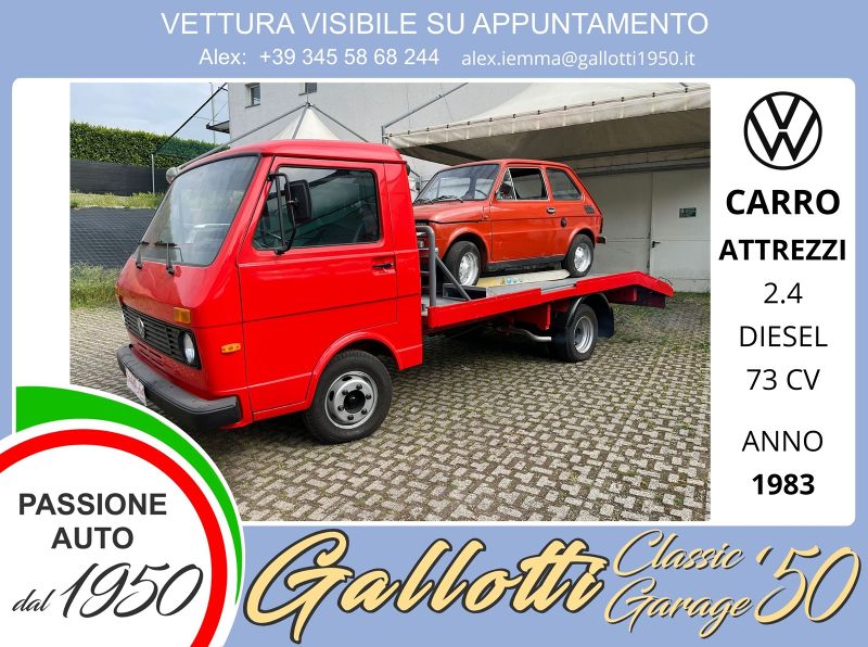 VOLKSWAGEN LT CARRO
ATREZZI 04/1983 Usato a Gallarate | Gallotti Auto