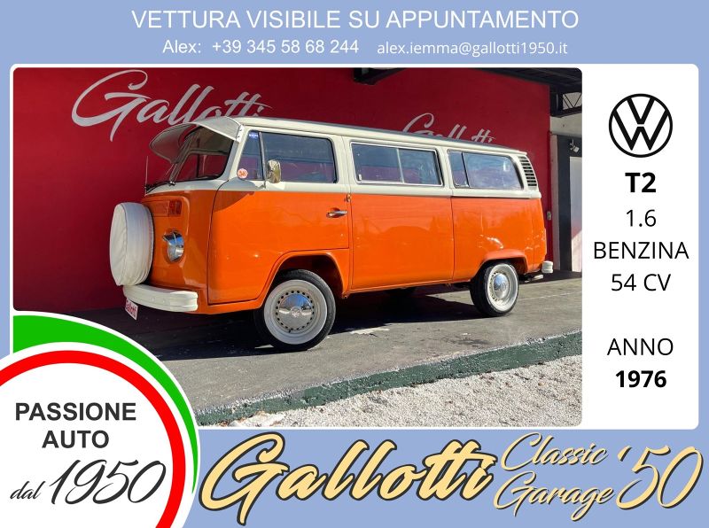 VOLKSWAGEN T2 1.6 benzina 54cv - Gallotti Auto