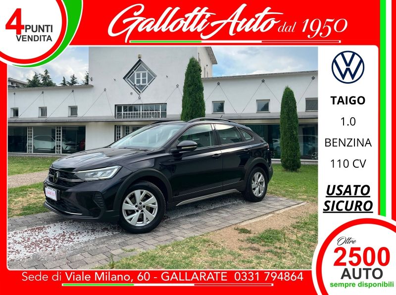 VOLKSWAGEN Taigo 08/2023 Usato a Gallarate | Gallotti Auto