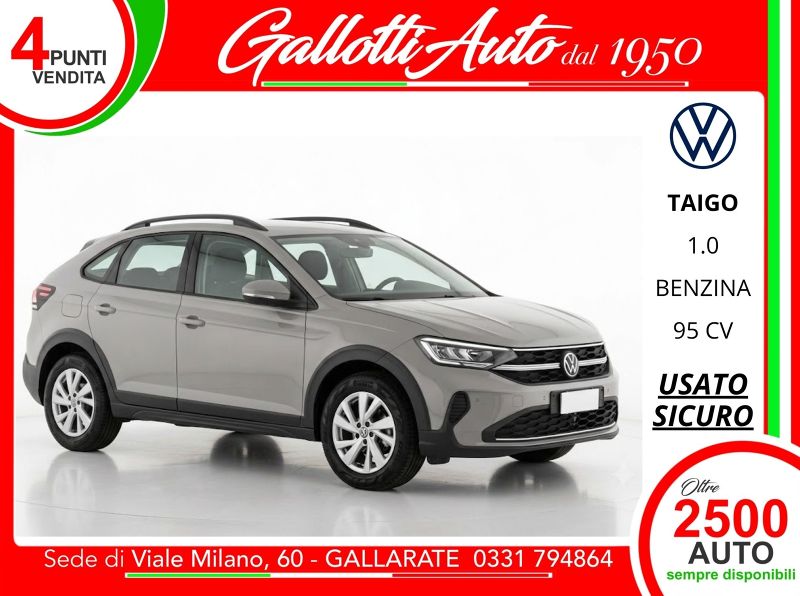 VOLKSWAGEN Taigo 10/2022 Usato a Gallarate | Gallotti Auto