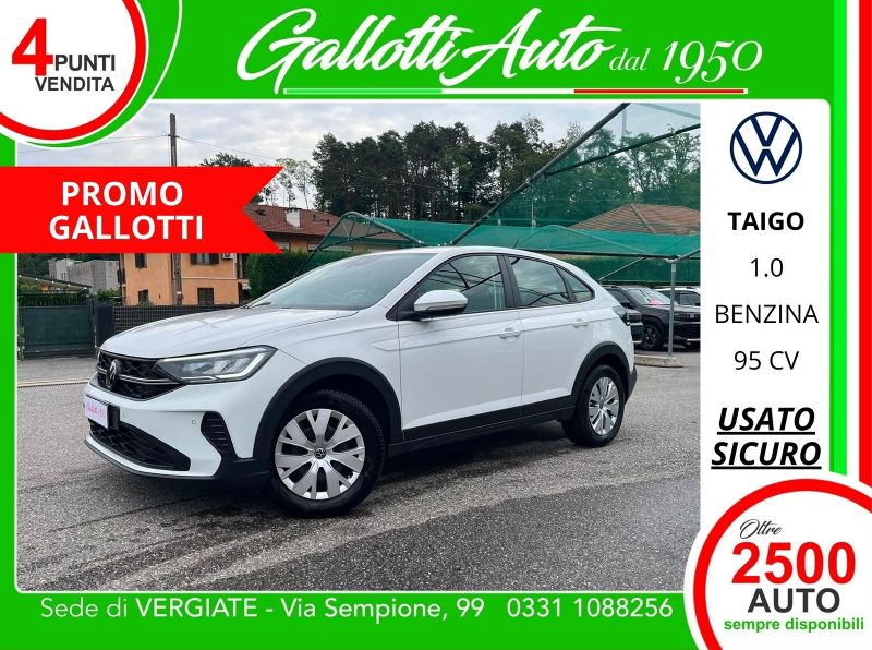 VOLKSWAGEN Taigo 10/2022 Usato a Gallarate | Gallotti Auto