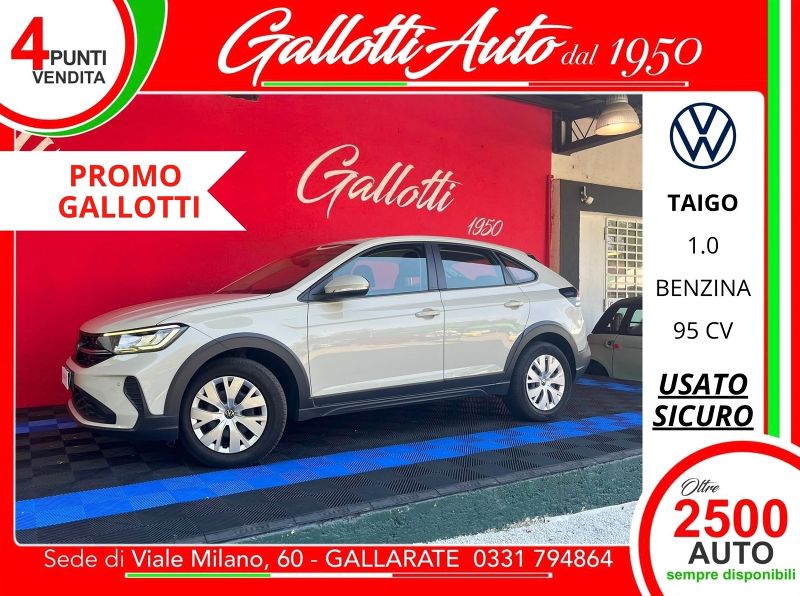 VOLKSWAGEN Taigo 10/2022 Usato a Gallarate | Gallotti Auto