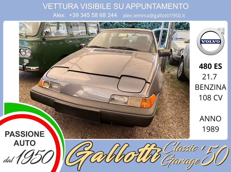 VOLVO 480 ES - Gallotti Auto