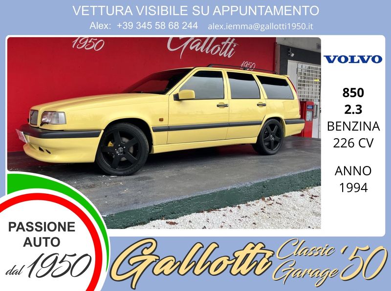 VOLVO 850 850 2.3i turbo 20V cat Station Wagon T-5R - Gallotti Auto